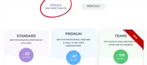 Pictory Ai Pricing monthly